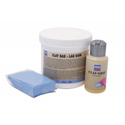 Lakgum Fijn/Blauw (Incl. 100ml Clay Grip) 200gr