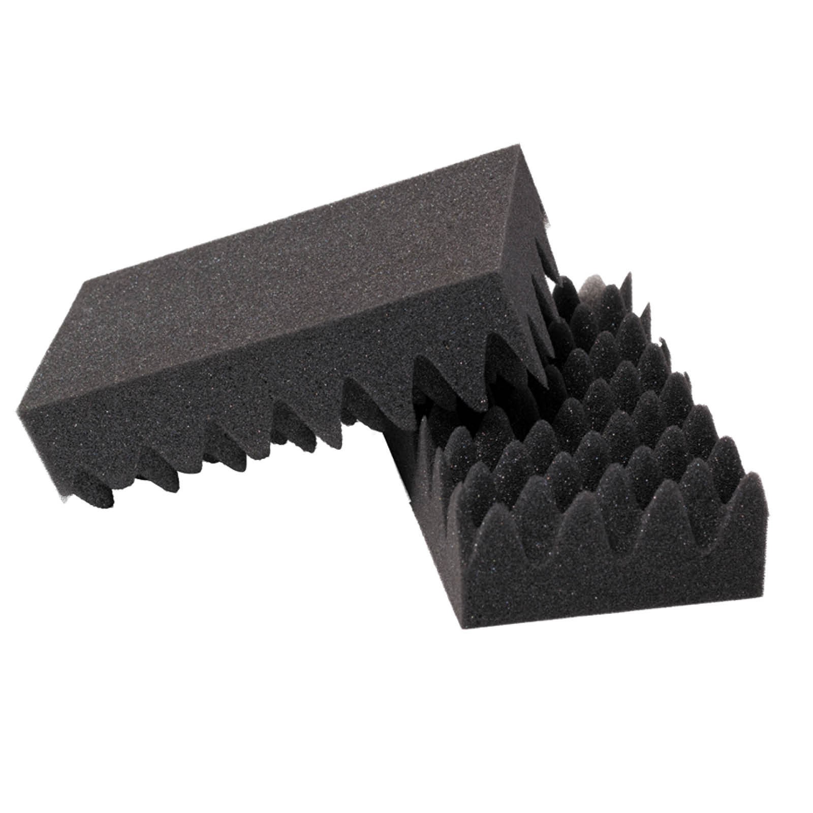 Autospons Gewafeld (antraciet) 10 stuks